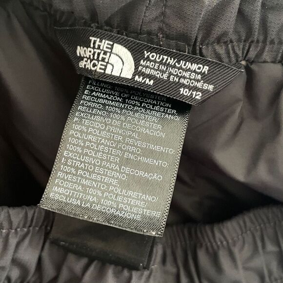 North Face Kids Pull On Elastic Waist Ski Snow Pants Size Medium 10/12 - Picture 11 of 14